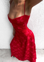 Mallorca Dress - Chilli