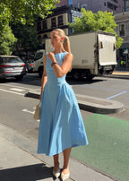 Jacqueline Dress - Sky