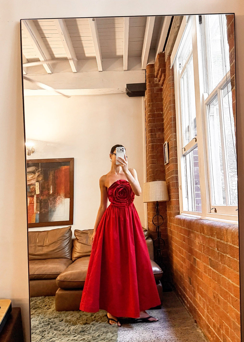 Verona Dress - Red