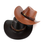 Women's Vintage Classic Western Cowboy Hat With Feather Band - Perfect For Festivals And Outdoor Adventures