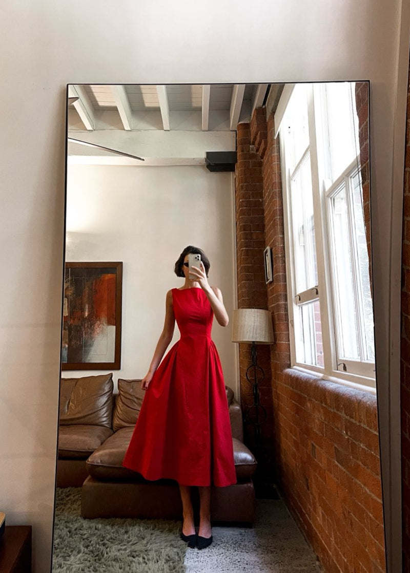 Jacqueline Dress - Red