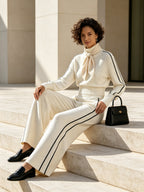 Women's Premium Minimalist Knit Two-Piece Set