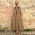 Cleo Sleeveless Cotton Dress