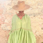 Runaway Bicycle Ana Embroidered Dress