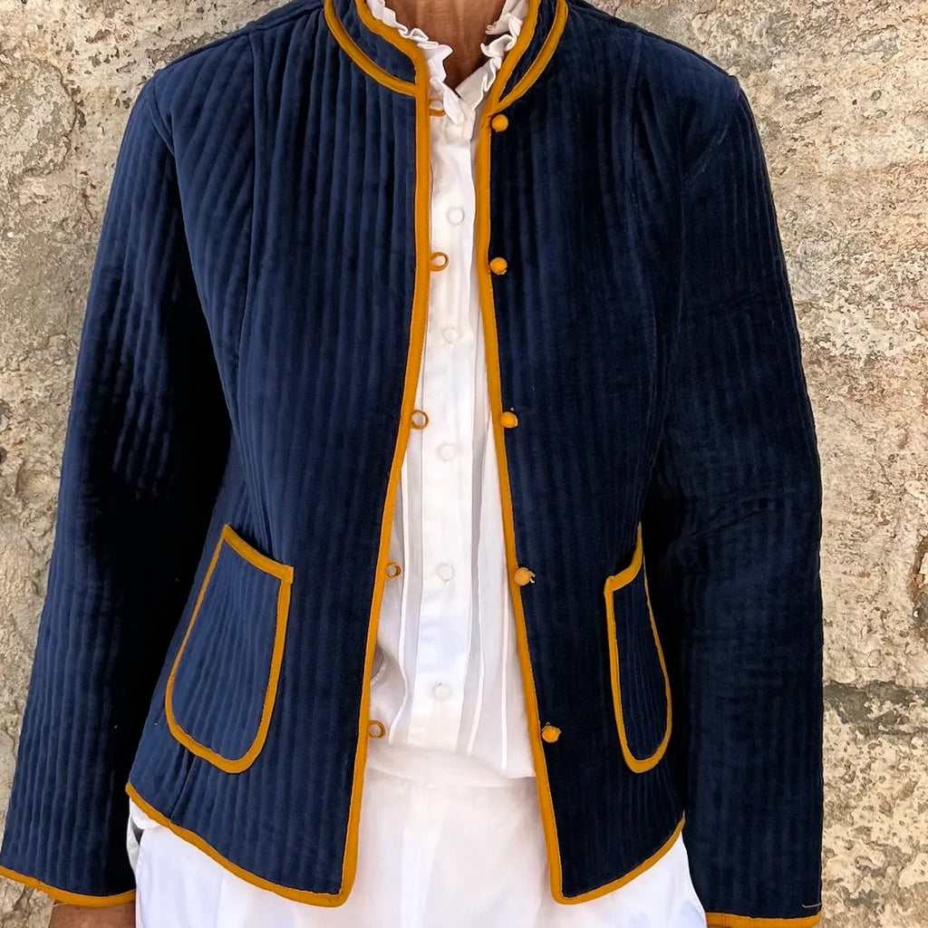 Velvet Short Jacket