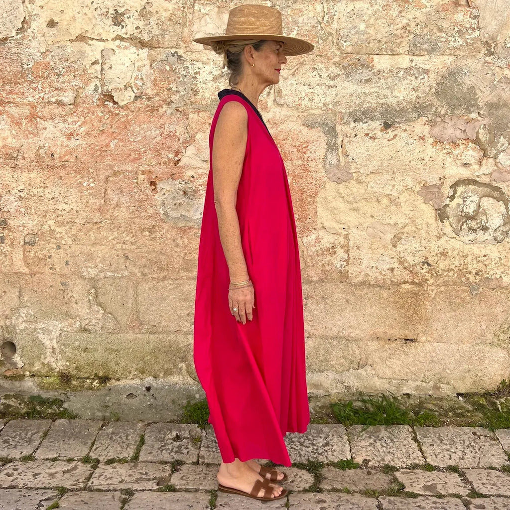Cleo Sleeveless Cotton Dress