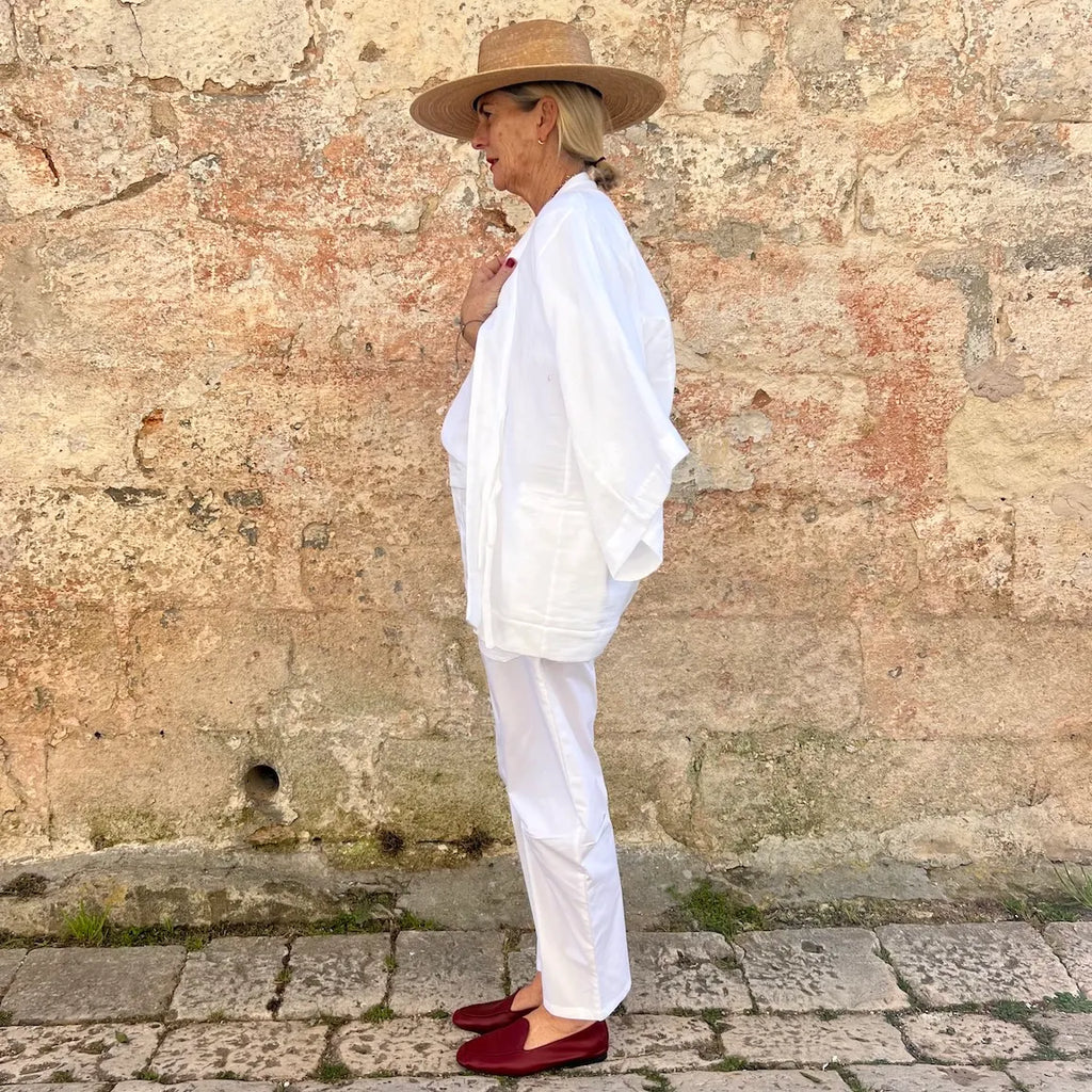 Cotton Gauze Kimono Jacket