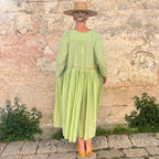 Runaway Bicycle Ana Embroidered Dress