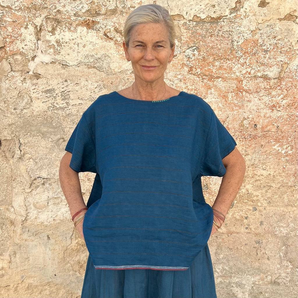 Eka Donna Linen Top