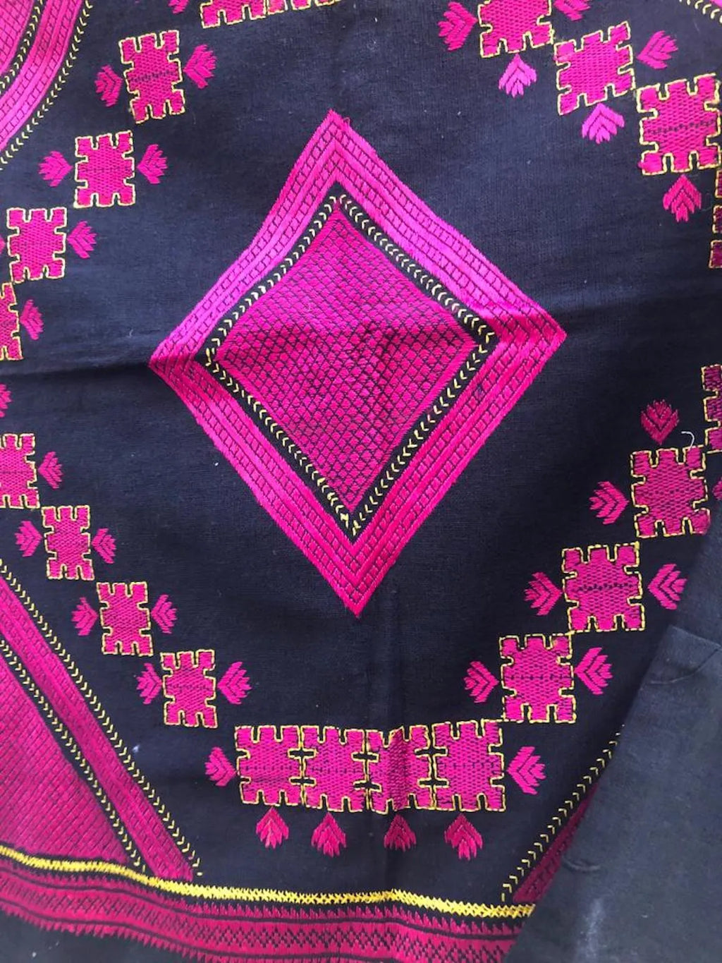 Antique Swat Valley Pakistan Hand Embroidered Silk Cushions