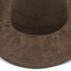 Unisex Vintage Western Cowboy Ethnic Suede Hat