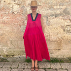 Cleo Sleeveless Cotton Dress