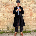 The Tulsi Velvet Riding Coat
