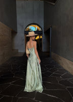 Mallorca Dress - Pistachio