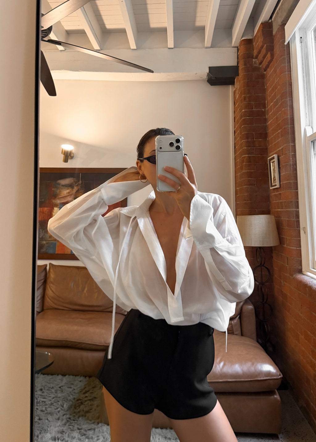 Bordeaux Blouse - Salt