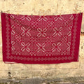 LARGE Indian cutwork embroidered quilt New N. 6