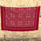LARGE Indian cutwork embroidered quilt New N. 6