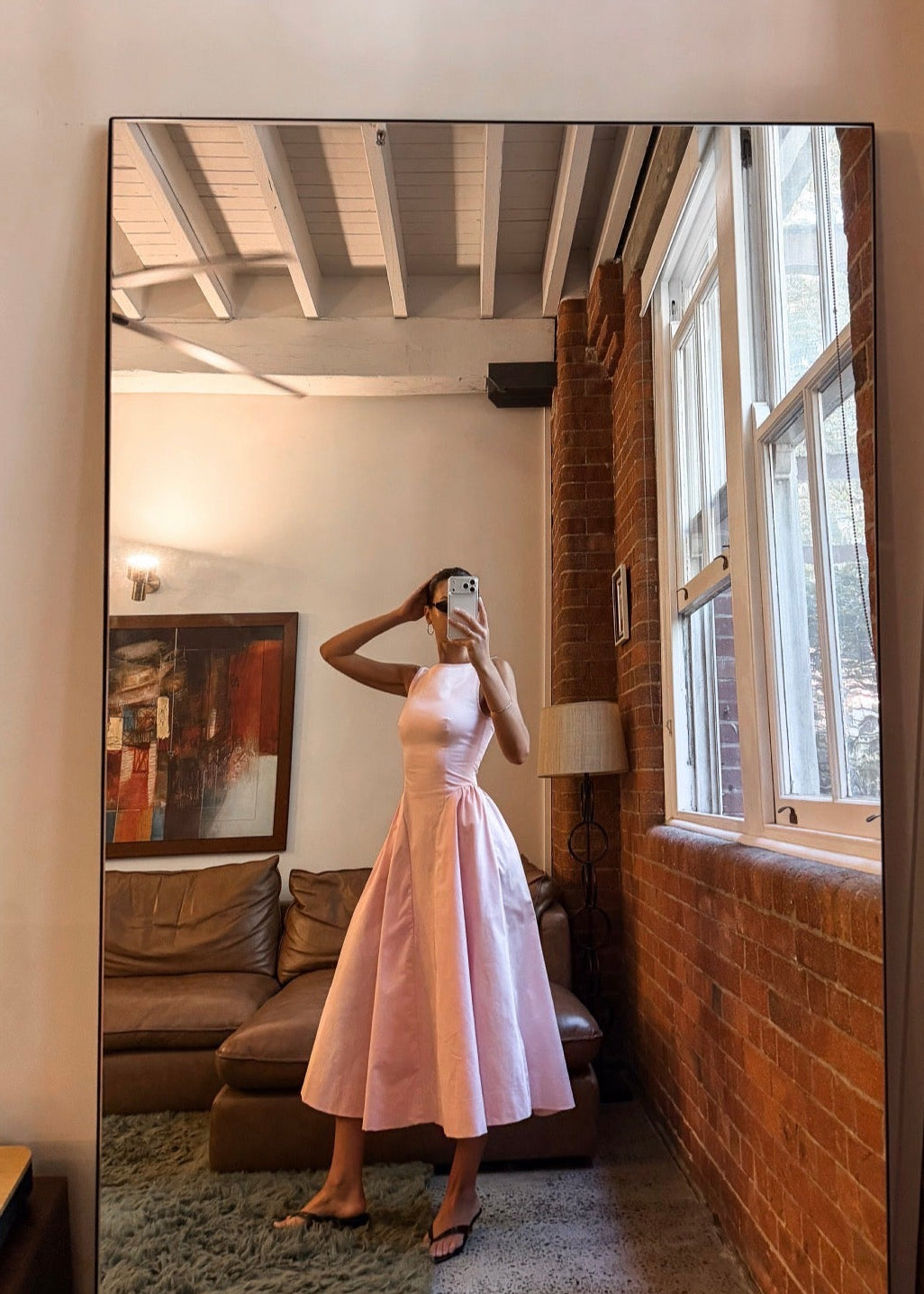 Jacqueline Dress - Ballet Pink