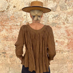 Crinkle  Cotton Top