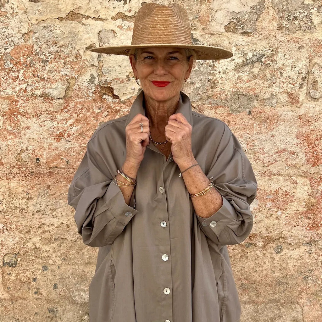 Georgia Oversize Shirt Dress