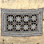 Indian Cutwork Embroidered Quilt new N. 8