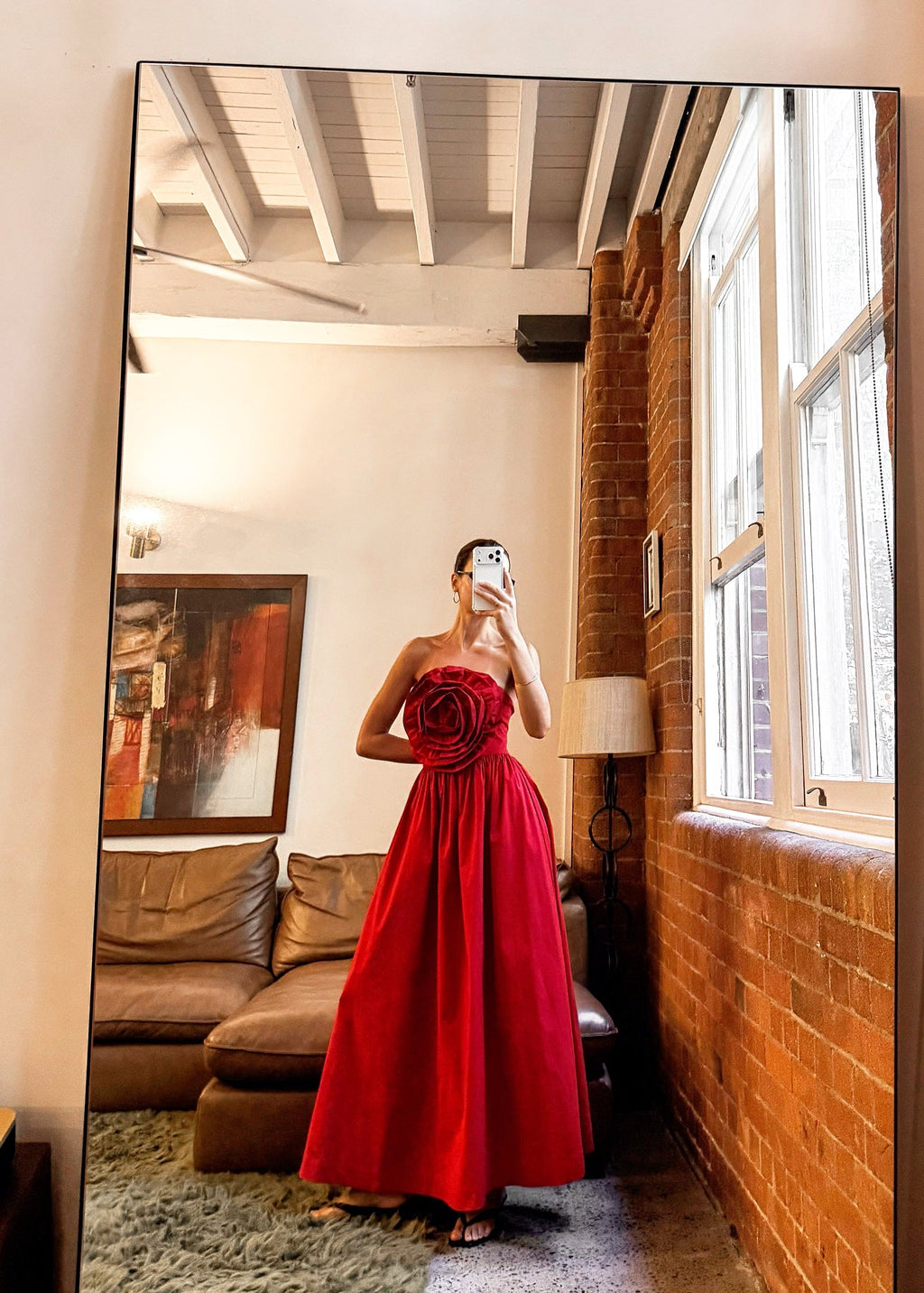 Verona Dress - Red