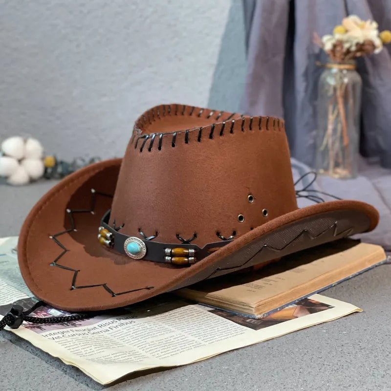 Vintage Outdoor Western Unisex Cowboy Hat