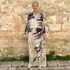 Antonella Silk Oversized Dress by Runaway Bicycle for