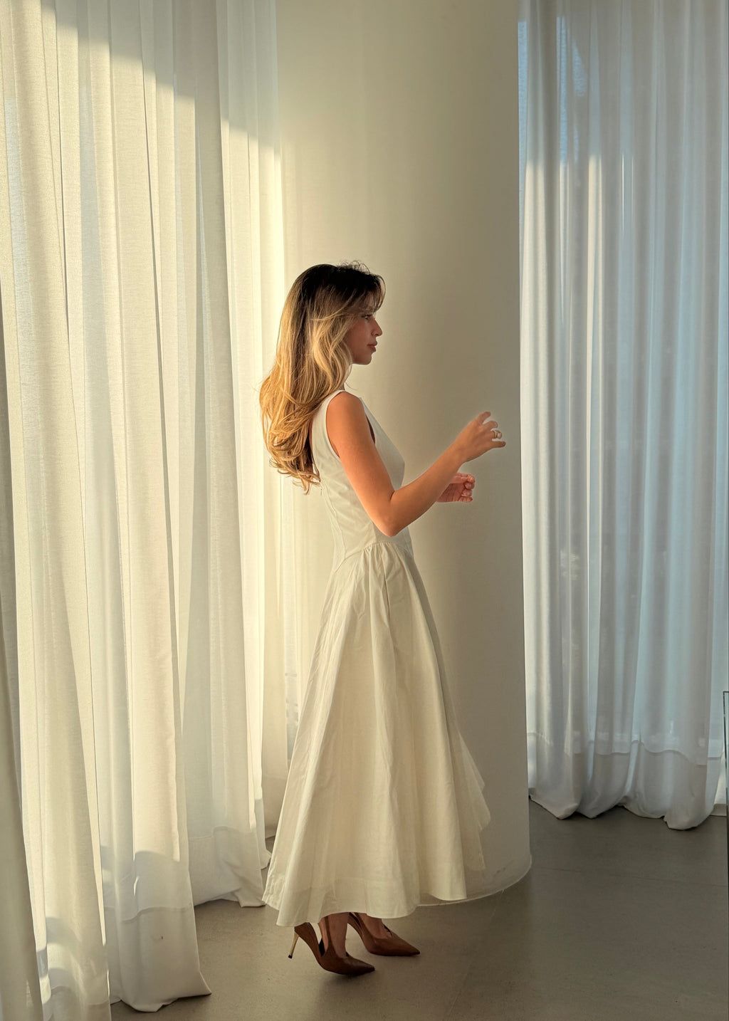Jacqueline Dress - White