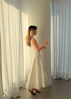Jacqueline Dress - White