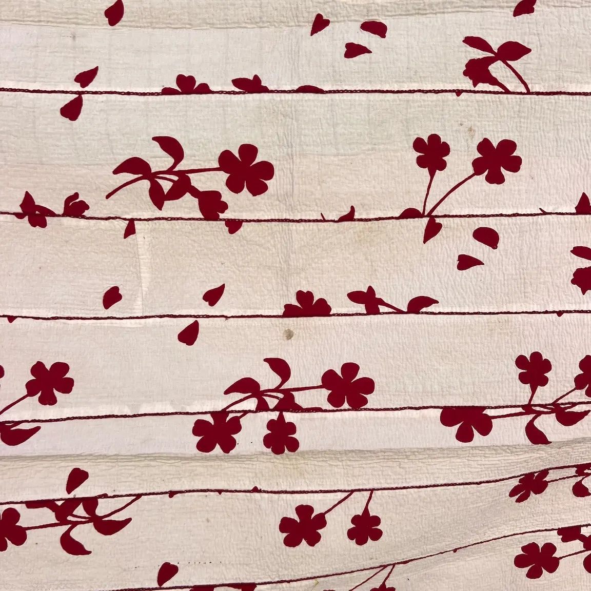 Cotton Kantha Double Bed Cover