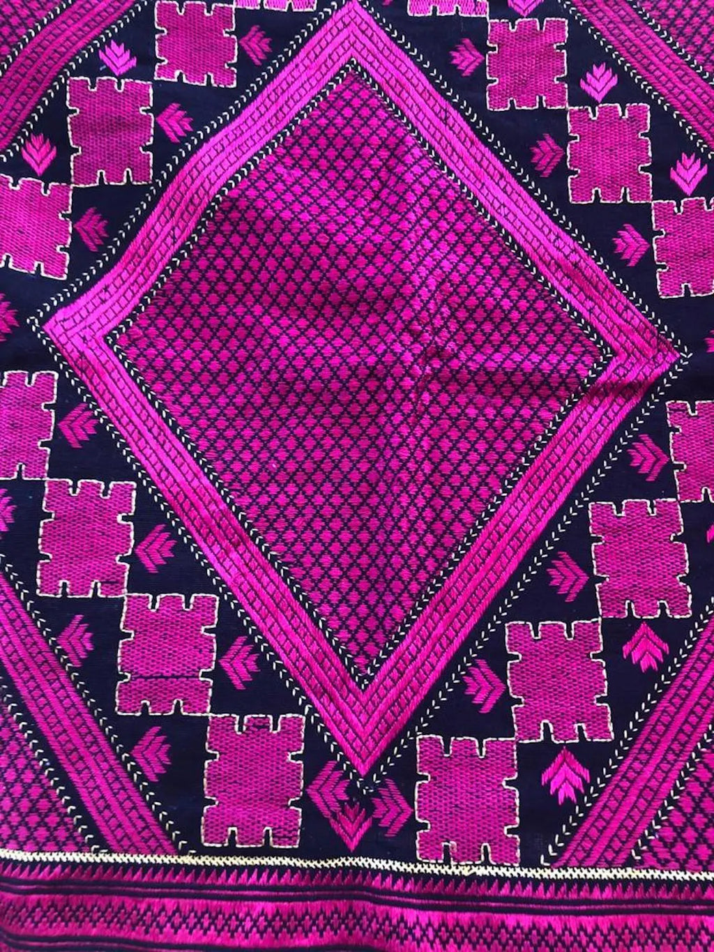Antique Swat Valley Pakistan Hand Embroidered Silk Cushions