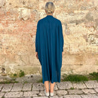 Runaway Bicycle Silk Dress 07