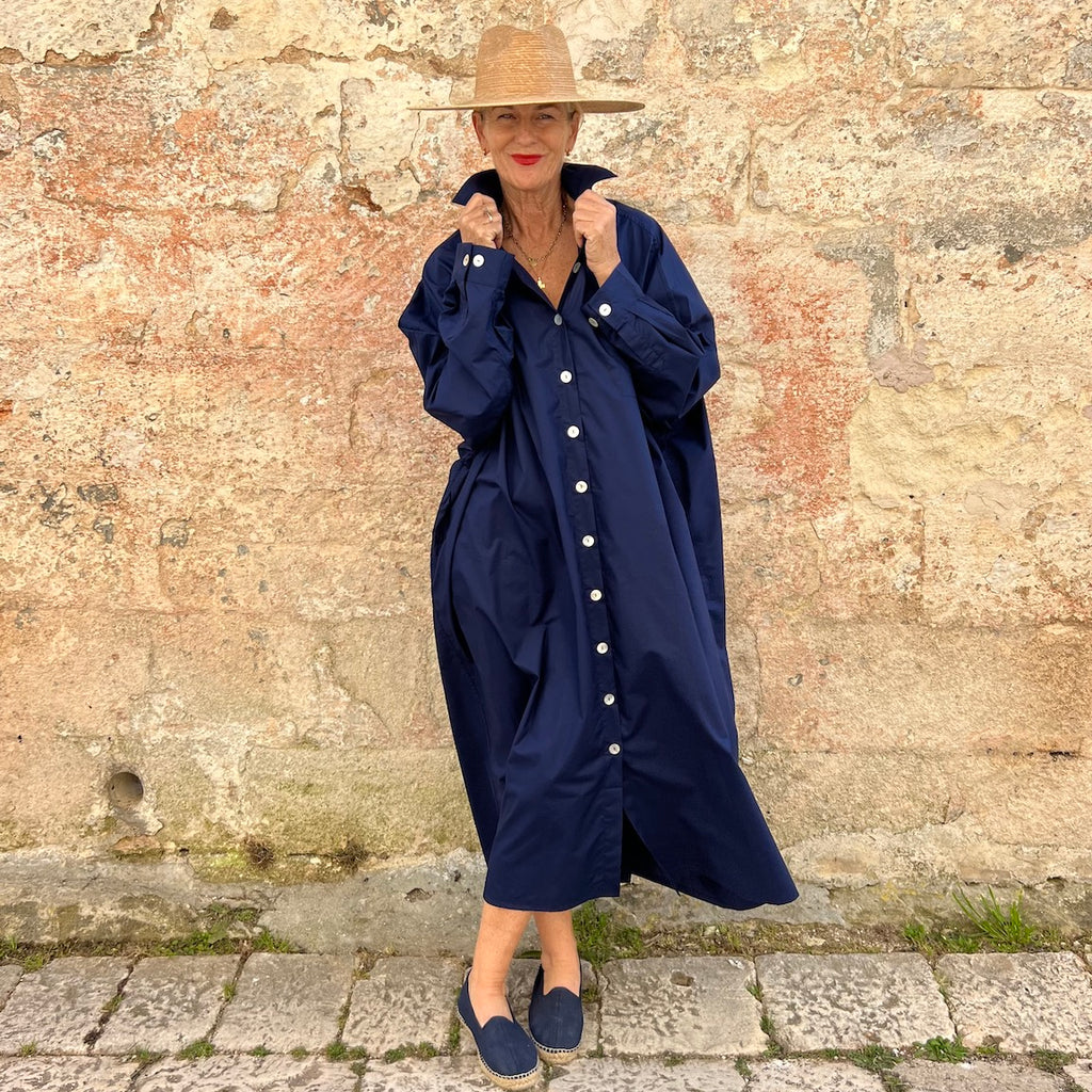 Georgia Oversize Shirt Dress