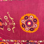 Antique Afghani Silk Thread Suzani N. 1