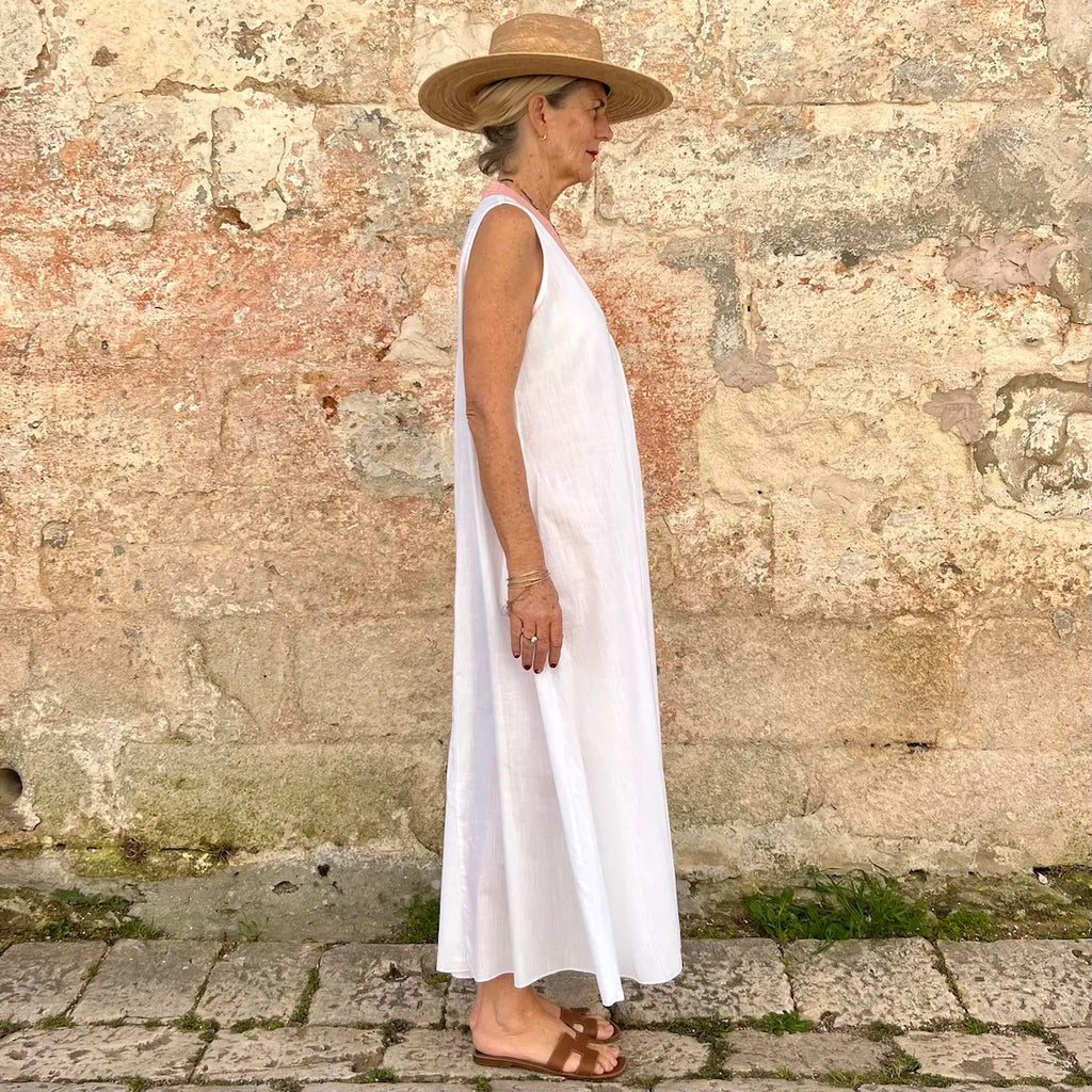 Cleo Sleeveless Cotton Dress