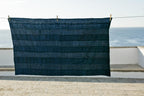 D71 Nigerian Antique indigo shawl
