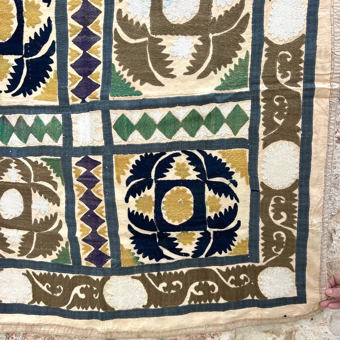 Small Antique Afghani Suzani