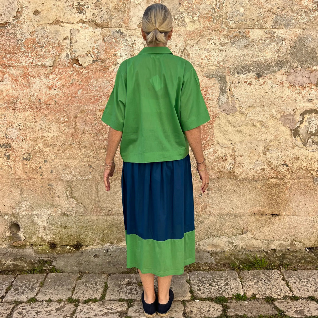 Two Tone Skirt