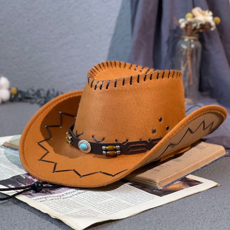 Vintage Outdoor Western Unisex Cowboy Hat