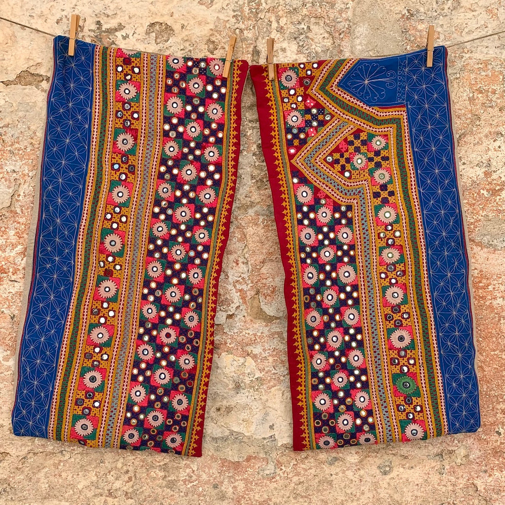 Vintage Gypsy Skirt Set of 2 Pillows N. 2