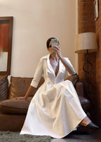 Monaco Dress - White