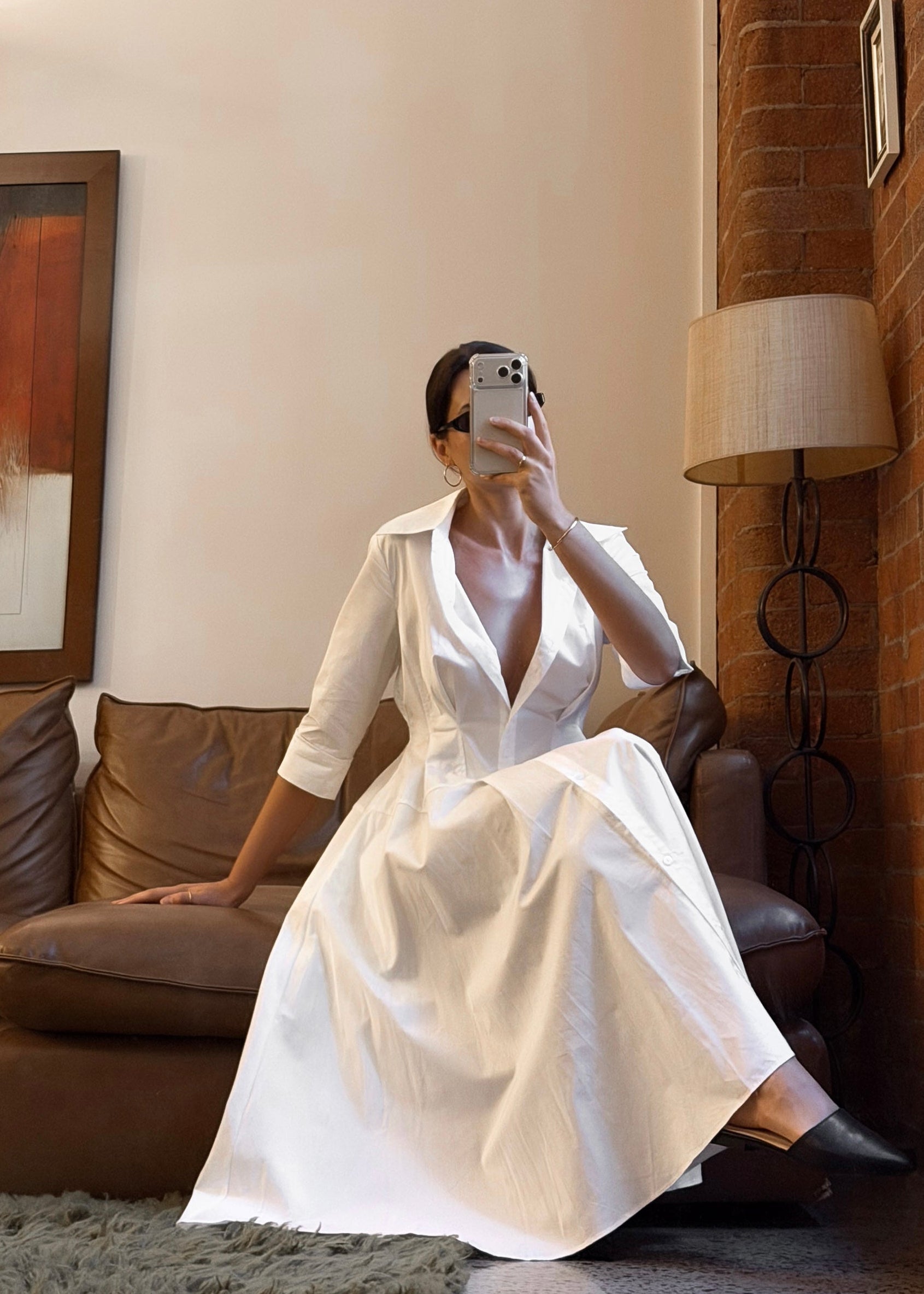 Monaco Dress - White