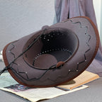 Vintage Outdoor Western Unisex Cowboy Hat