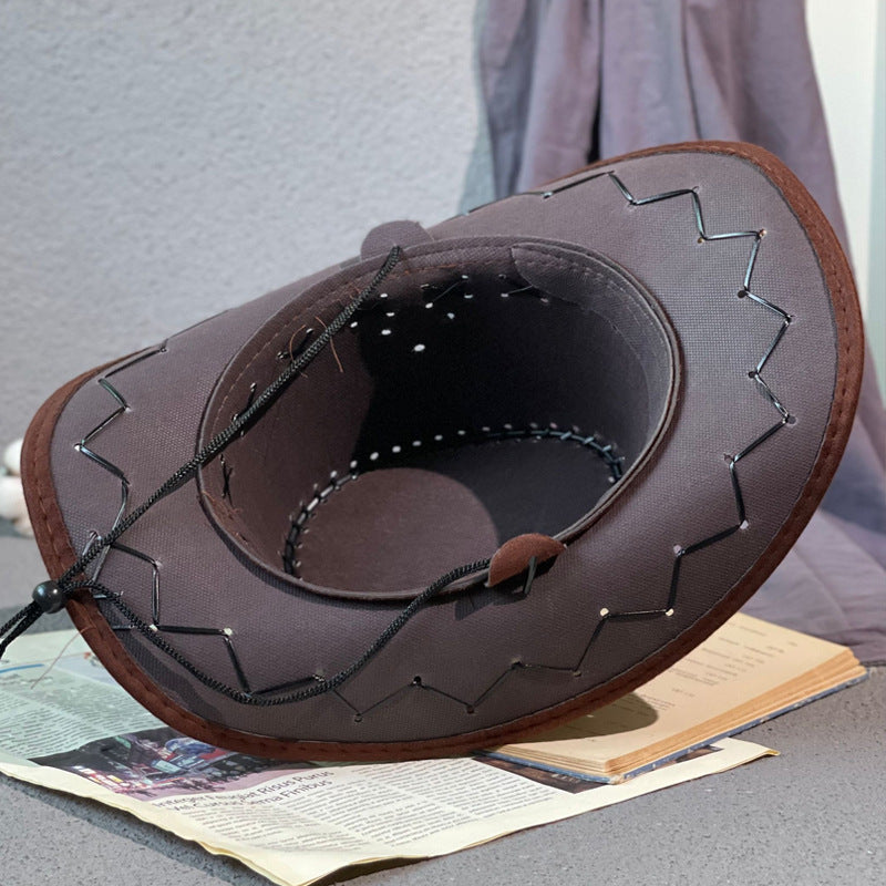 Vintage Outdoor Western Unisex Cowboy Hat