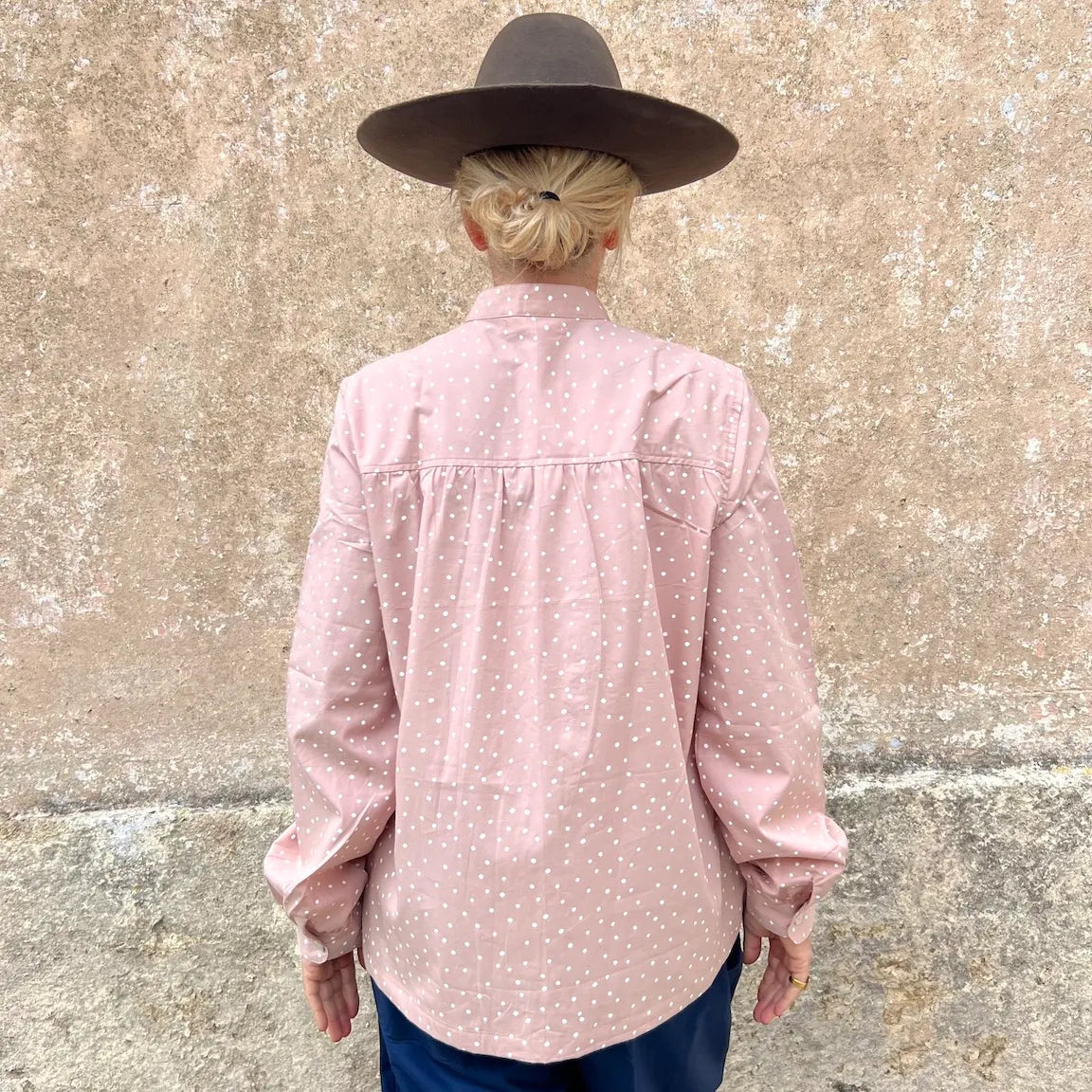 Blouse small polka dots  N. 18