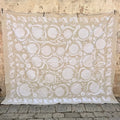 Plain White Double Suzani