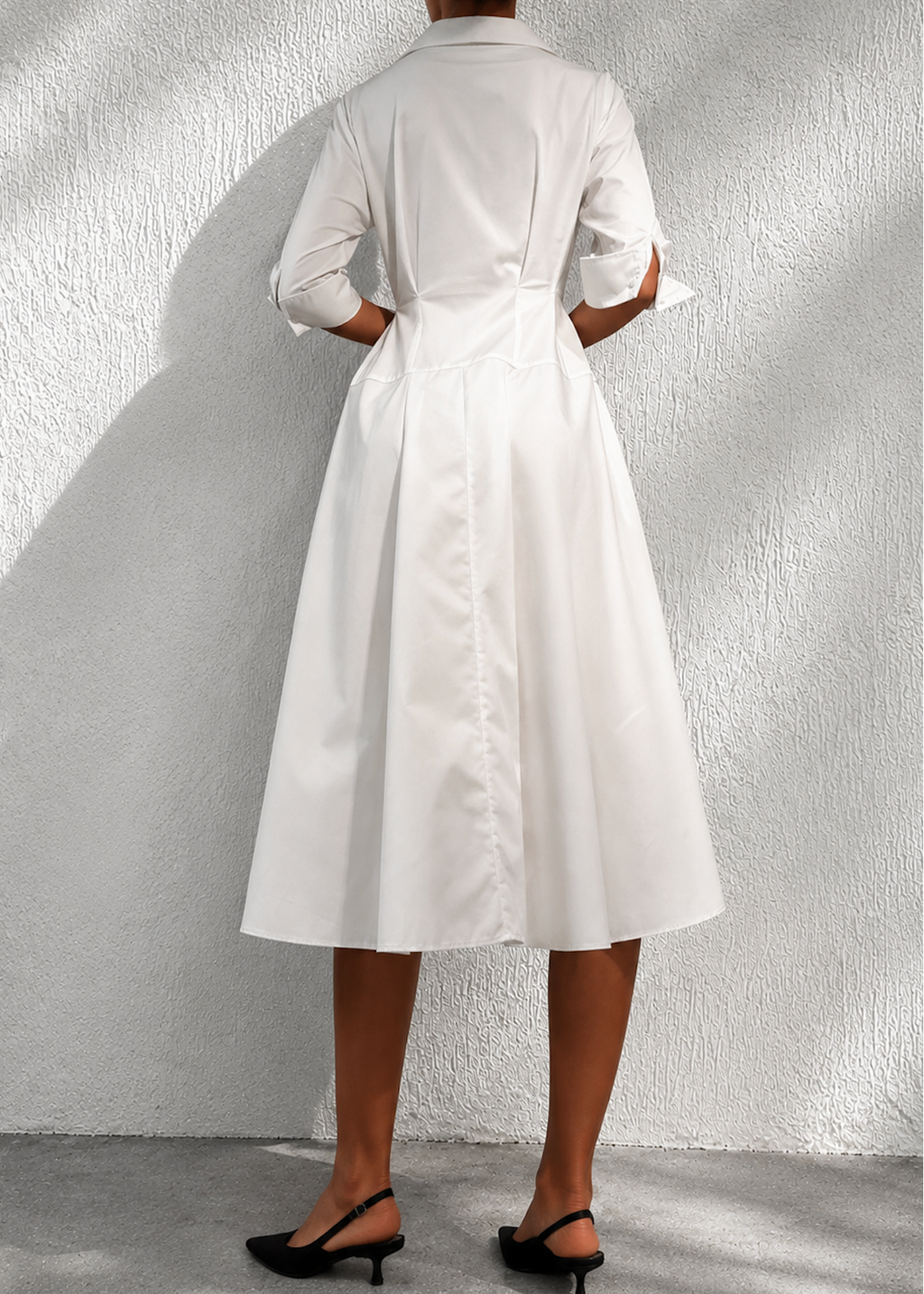 Monaco Dress - White