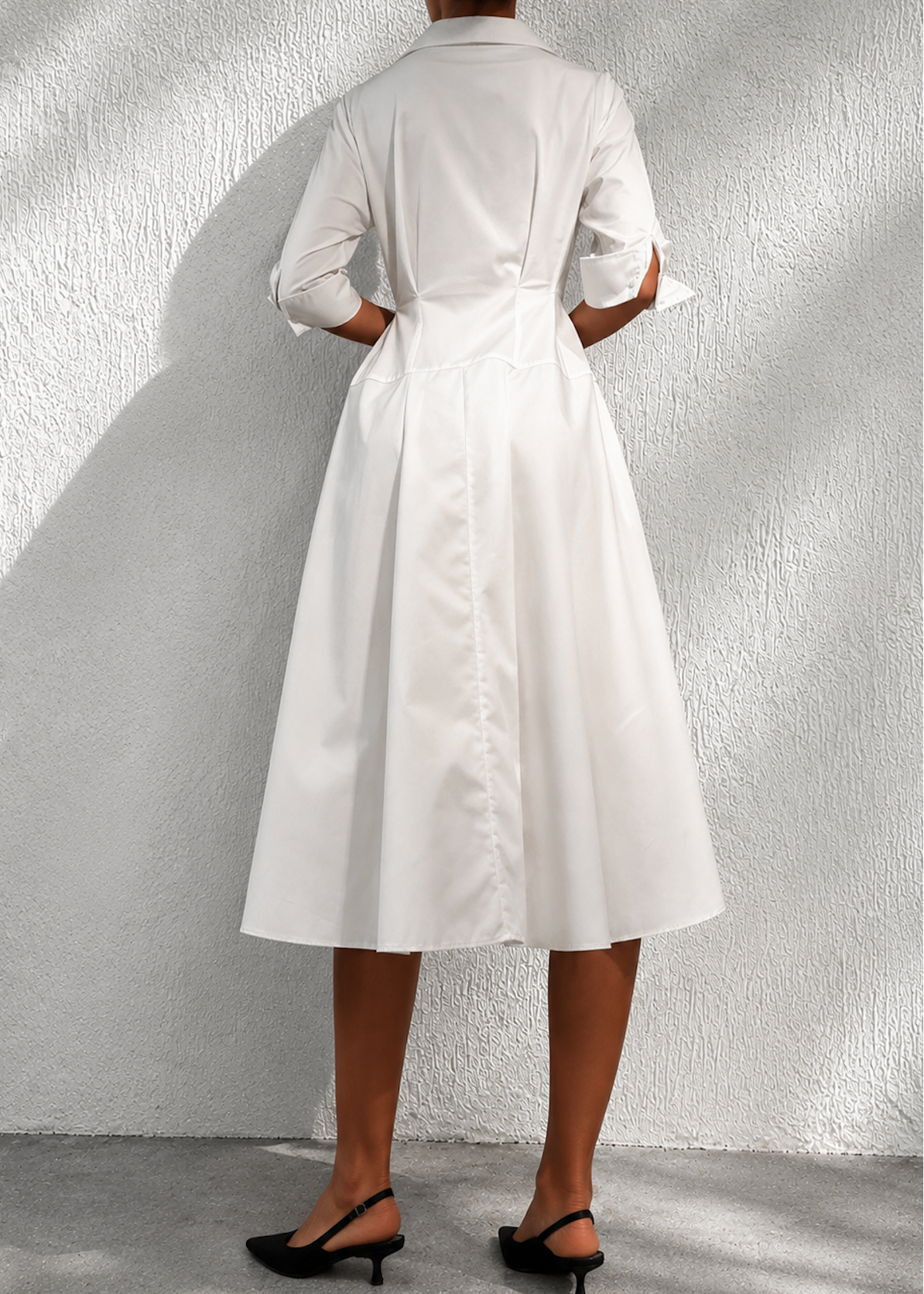 Monaco Dress - White