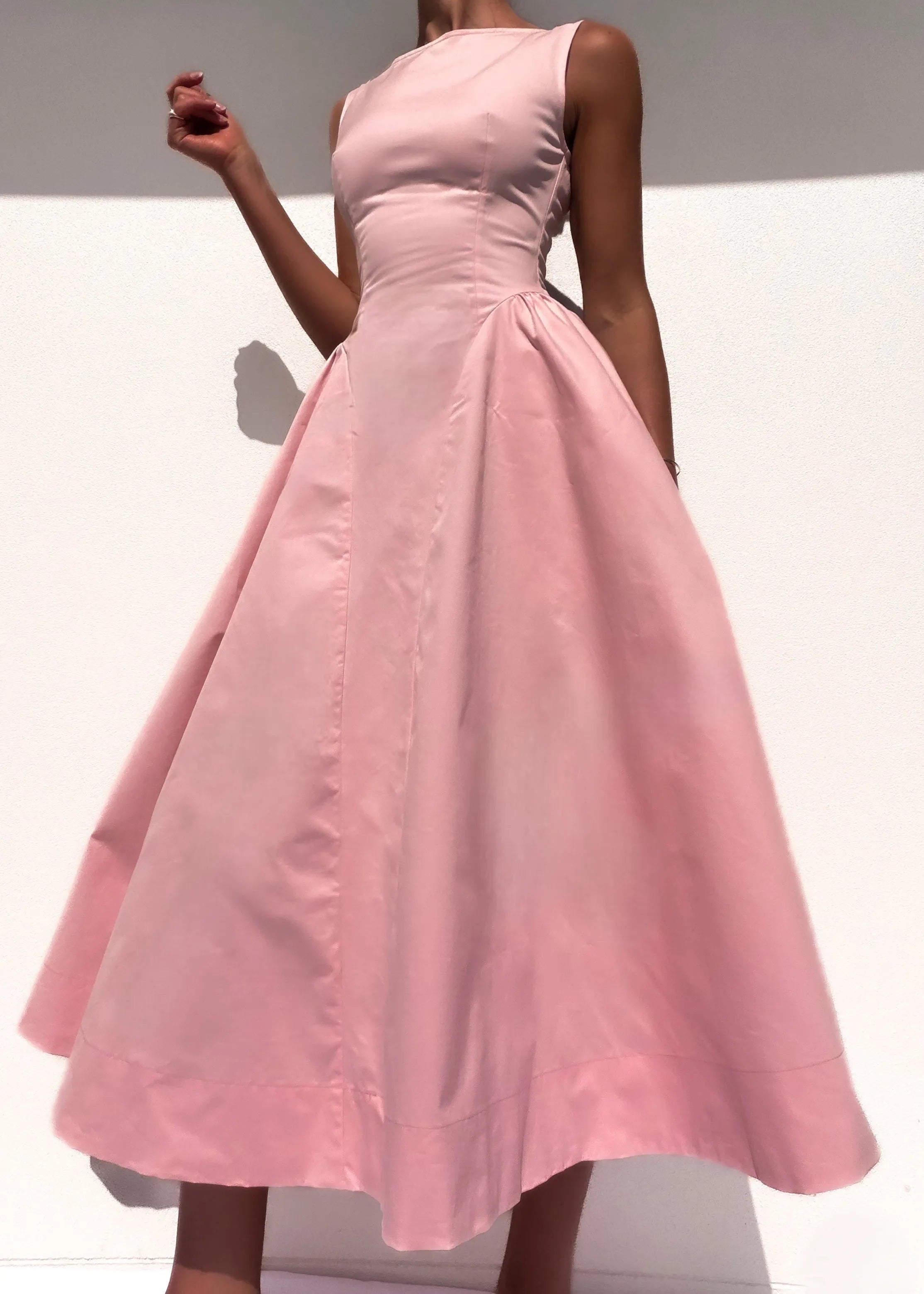 Jacqueline Dress - Ballet Pink